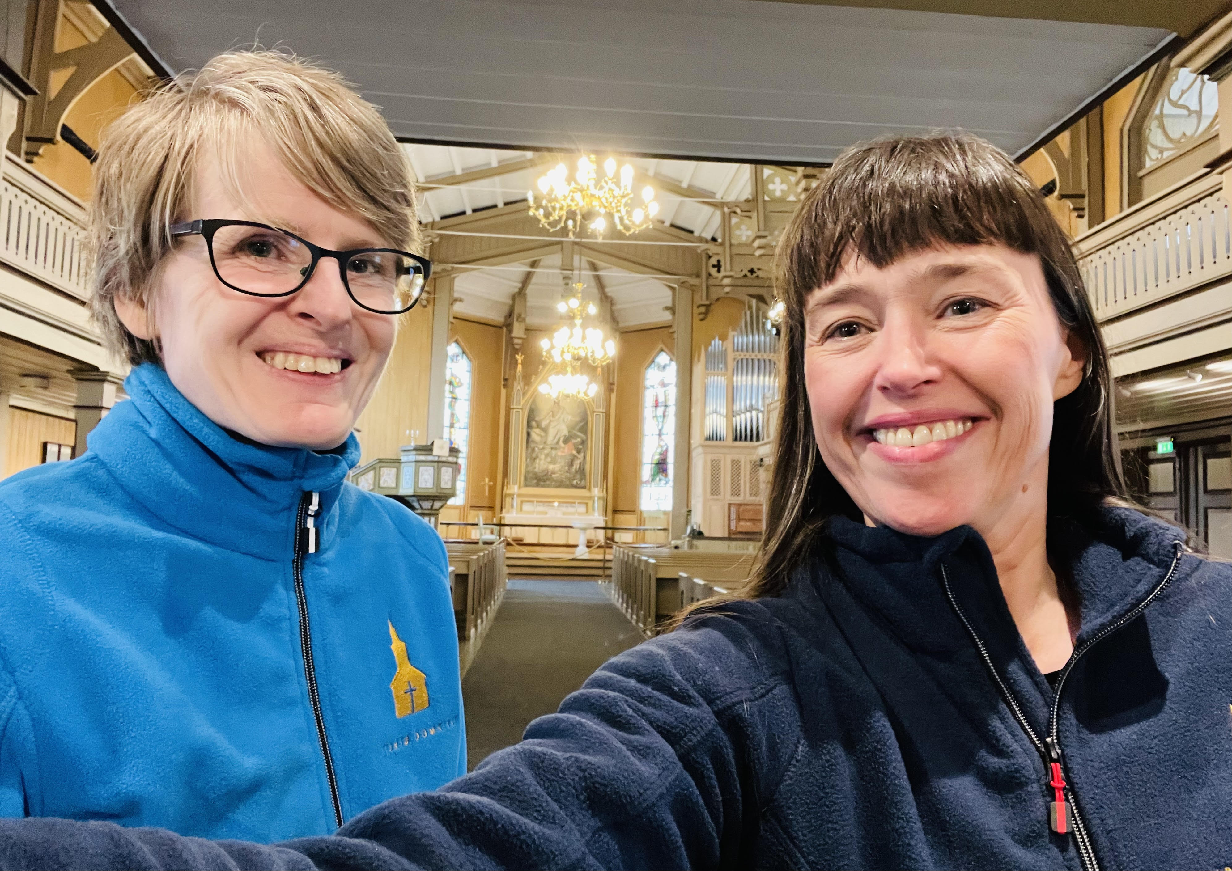 Ann Marie og Prosjektleder Gry